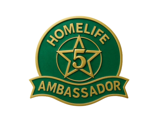 HomeLife Five Star Ambassador crest